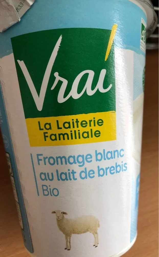 Fromage blanc au lait de brebis