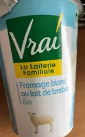 Fromage blanc au lait de brebis