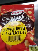 Cacahuètes grillées et salées Cora