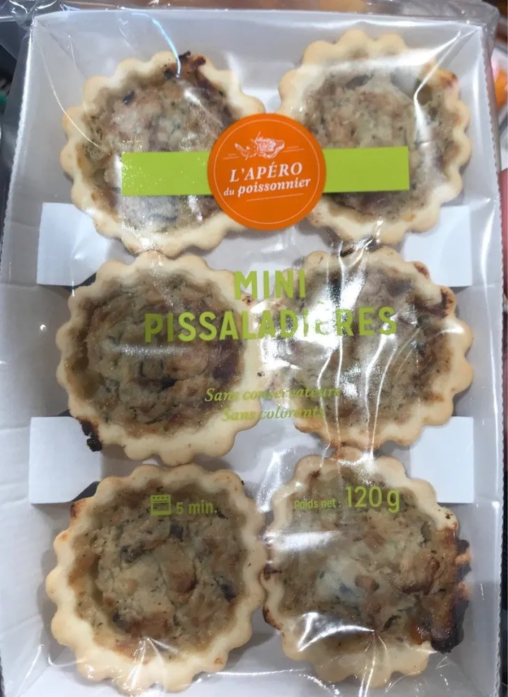 Mini pissaladieres
