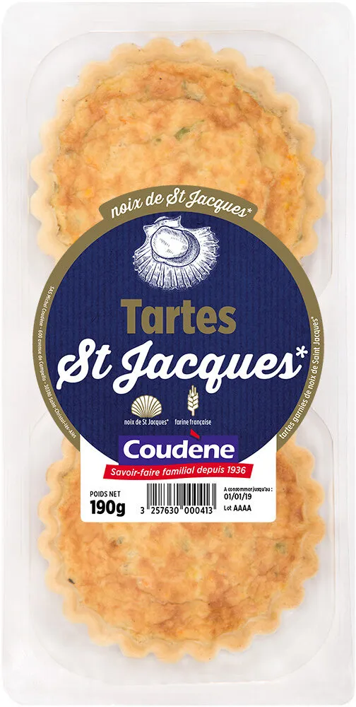 Tartes St Jacques