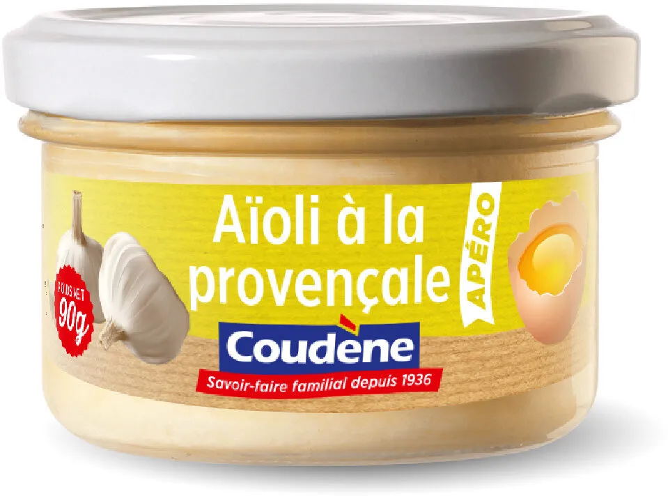 Coudène, Aïoli, la verrine de 90 g
