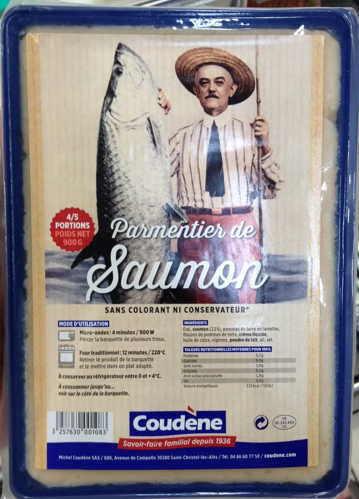 Parmentier de saumon