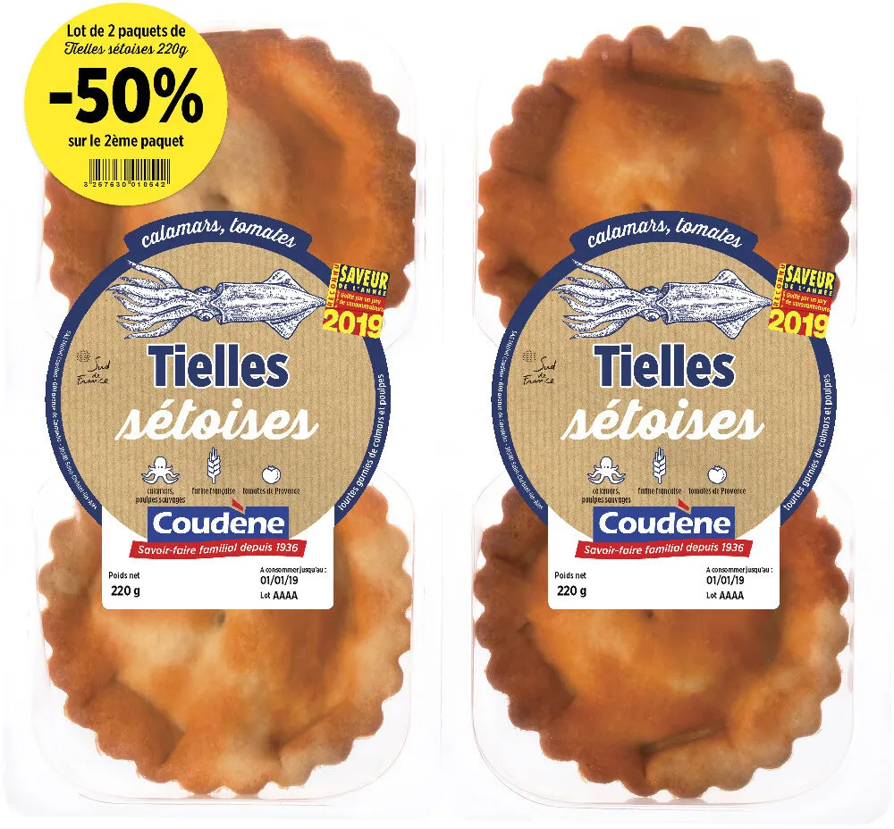 Tielles sétoises Coudène