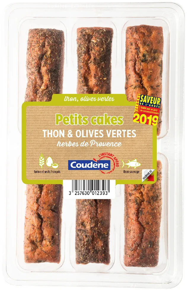 Petits cakes thon et olives vertes Coudène
