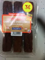 Petit cake cabillaud et epices  chirizo