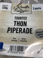 Tourtes thon piperade