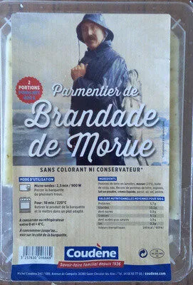 Parmentier de Brandade de Morue