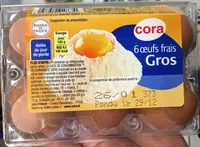 Œufs frais gros