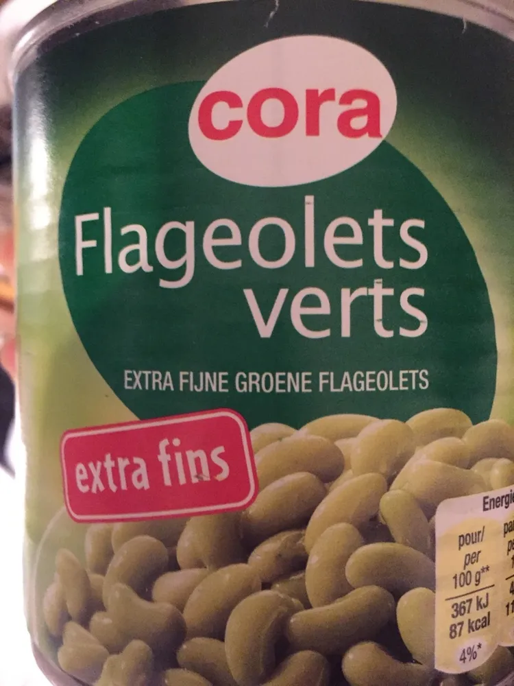 Flageolets verts extra fins