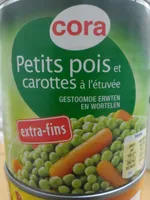 Petit pois et carottes à l'étuvée extra-fins