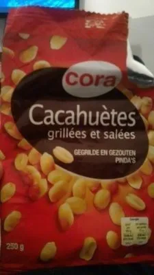 Cacahuètes grillées et salées