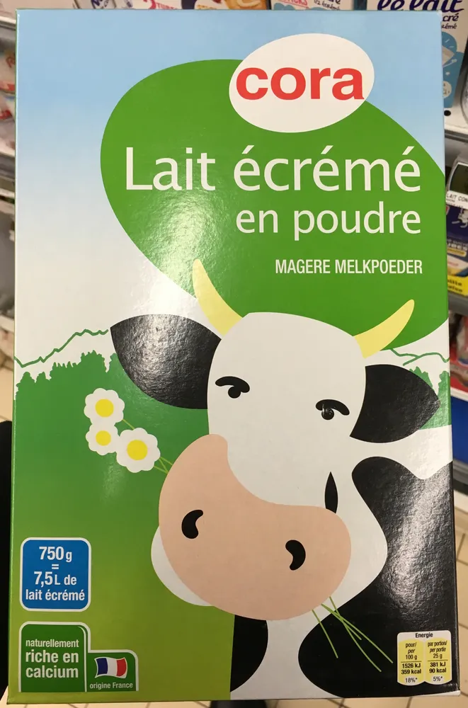 Lait écrémé en poudre
