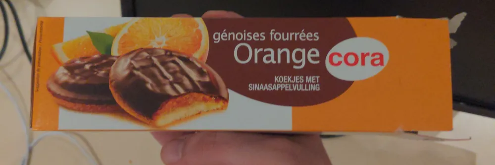 Génoises fourrées Orange