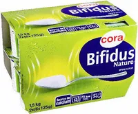 Yaourt Nature Au Bifidus Actif