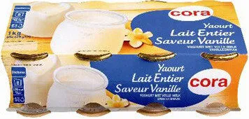 Yaourt Vanille Au Lait Entier