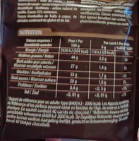 Chocolat noir 72% Cacao