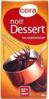 Chocolat noir dessert