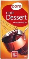 Chocolat noir dessert