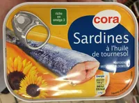 Sardines à l'huile de tournesol