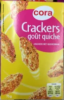 Crackers goût quiche