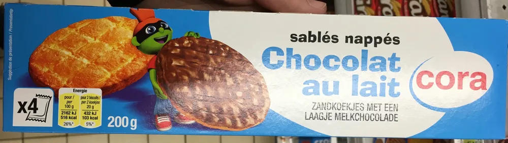 Sablés napés Chocolat au lait
