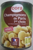 Champignons de Paris 1er choix