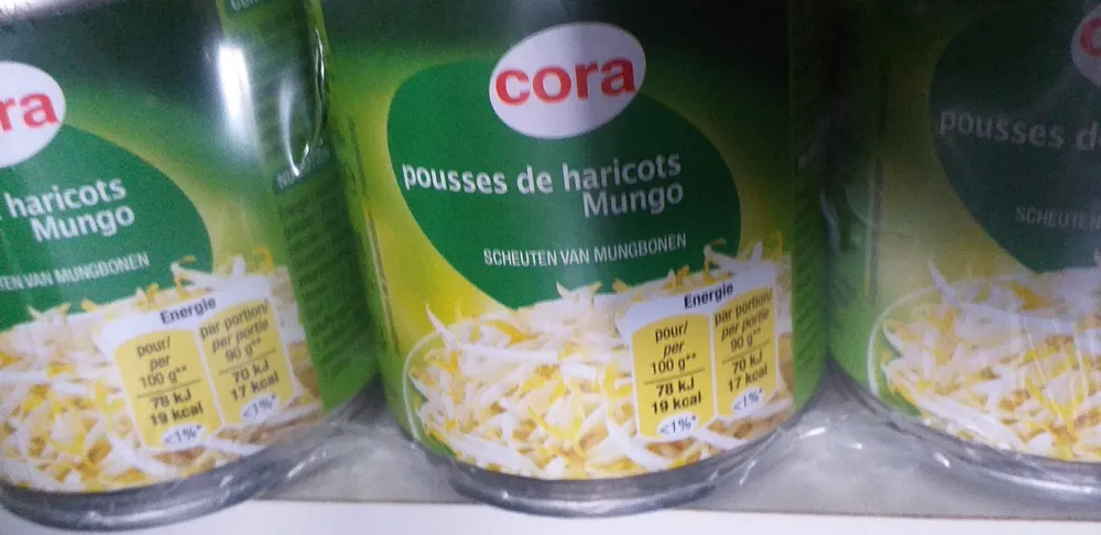 Pousses De Soja 3 Fois 90 Grammes