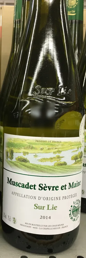 Muscadet Sèvre et Maine sur lie 2014