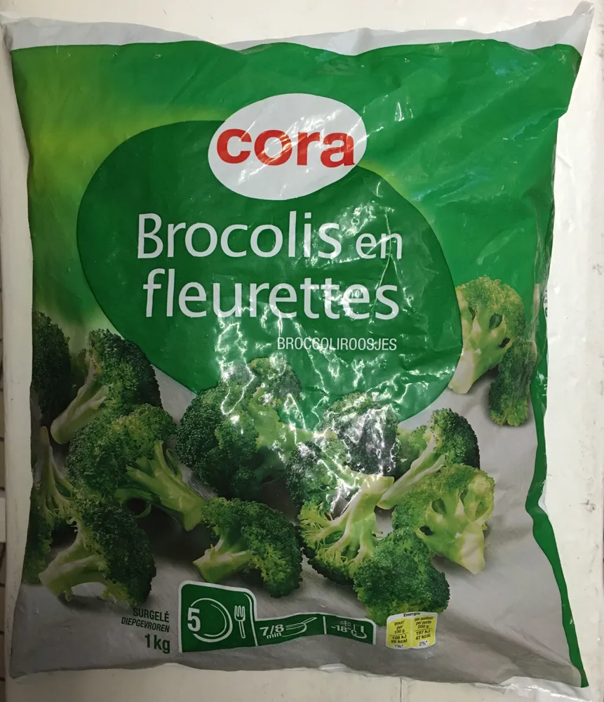 Brocolis en fleurettes