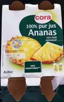 100% Pur jus d'ananas