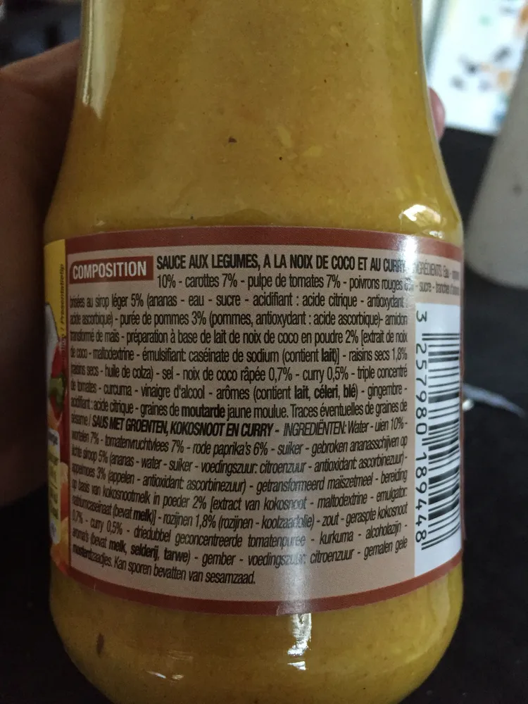 Sauce Curry Cora