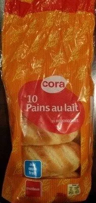 Pains au lait (x 10) aux oeufs frais 350 g