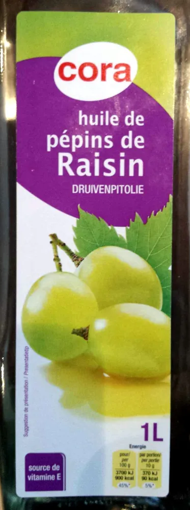Huile de pépins de raisin