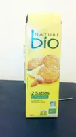 Sablés aux amandes et au citron bio