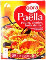 Paella Aux Fruits De Mer, 1kilo, Marque Cora