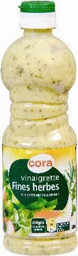 Vinaigrette Aux Fines Herbes, 500 Millilitres, Marque Cora