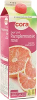Pur jus de pamplemousse rose