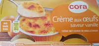 Crème aux œufs saveur vanille