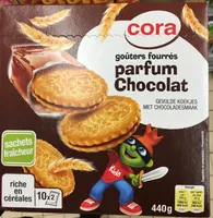 Goûters fourrés parfum Chocolat