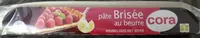 Pâte brisée au beurre prête à dérouler