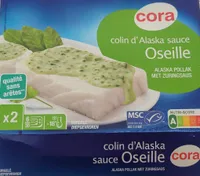Colin d'alaska sauce Oseille CORA
