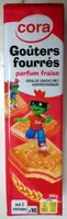 Goûters fourrés parfum Fraise