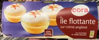Île flottante sur crème anglaise