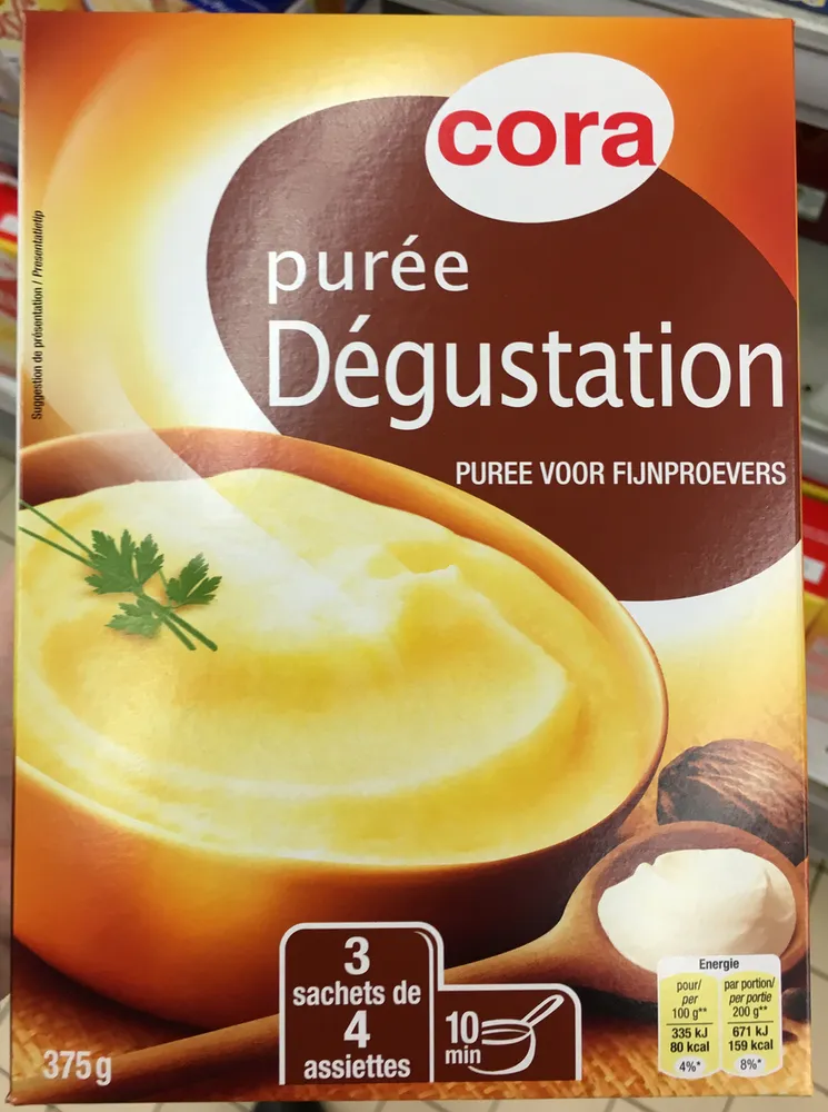 Purée dégustation