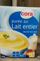 Purée au lait entier