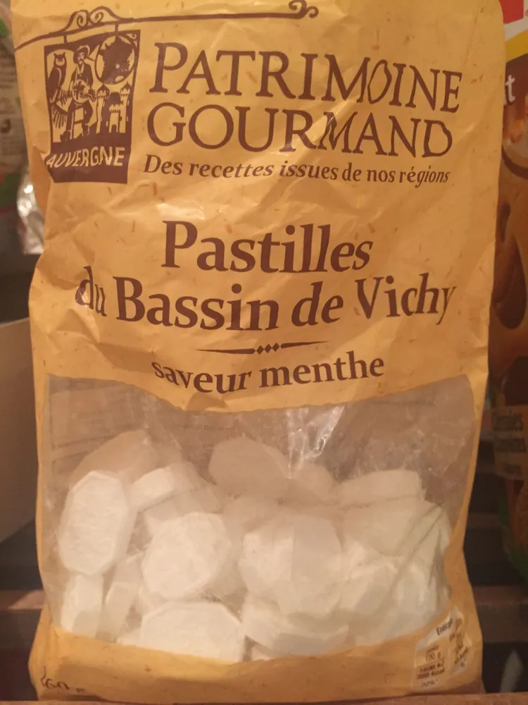 Pastilles du Bassin de Vichy saveur Menthe
