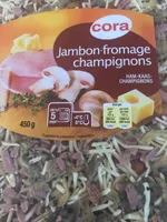 Pizza jambon fromage champignon