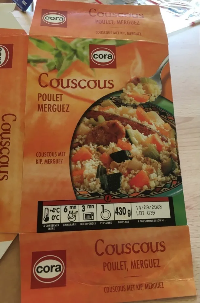 Couscous Poulet Merguez