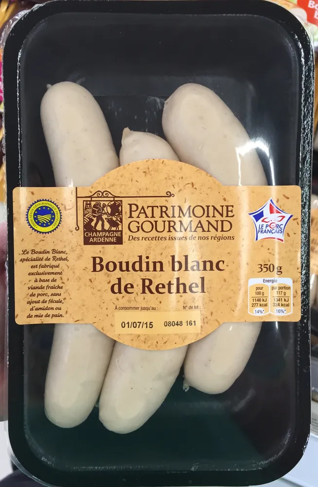 Boudin blanc de Rethel